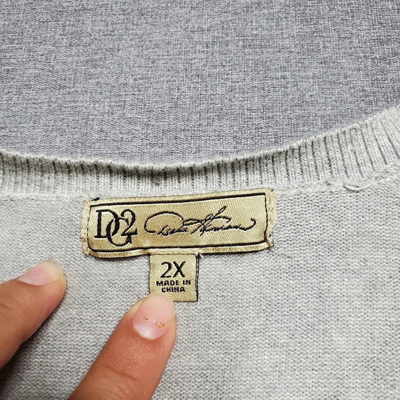 Diane Gilman Gray Cardigan - Picture 4 of 9